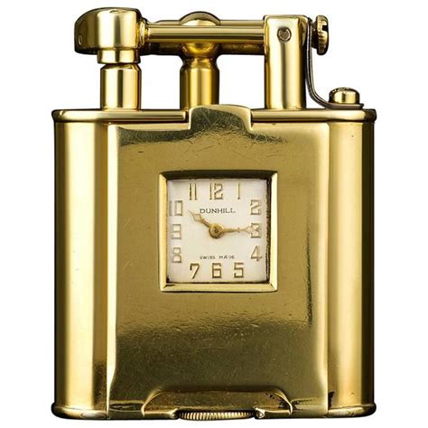 vintage dunhill watch lighter value.